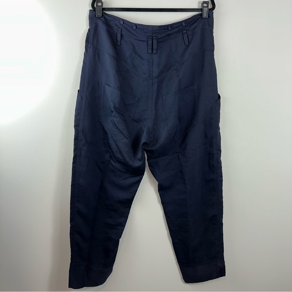 Isabel Marant Etoile Sineba Pants in Faded Night Size 40 - Picture 5 of 9